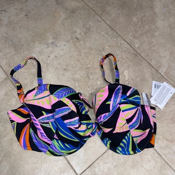 Freya Women's Desert Disco Underwire Plunge Bikini Top NWT Size 34I - Picture 6 of 11